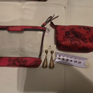 Victoria's Secret Pink Floral Women's Bag Set